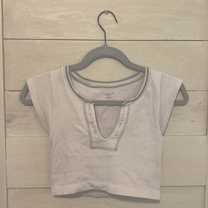 Urban outfitters out from under go for gold seamless top